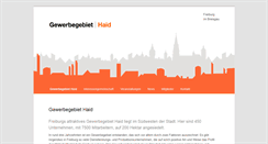 Desktop Screenshot of ig-haid.de